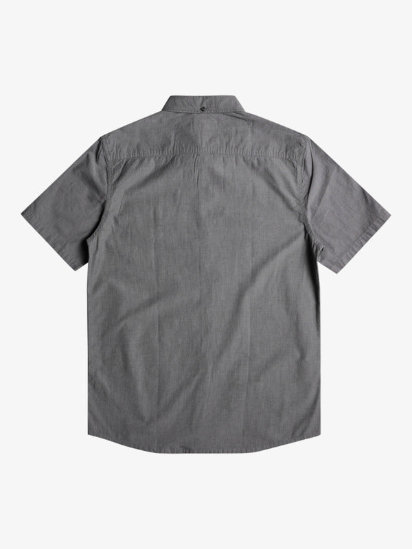 QUIKSILVER WINDFALL MENS SS FITTED SHIRT - BLACK