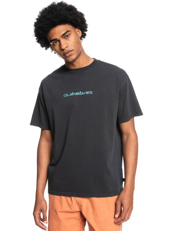 QUIKSILVER SOME DAYS SS MENS TEE - BLACK