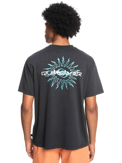 QUIKSILVER SOME DAYS SS MENS TEE - BLACK