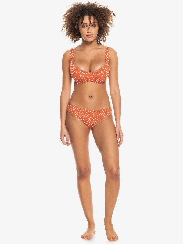 ROXY TROPICAL OASIS D-CUP BIKINI TOP - GINGER SPICE