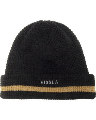 VISSLA GADOO GADO BEANIE - BLACK