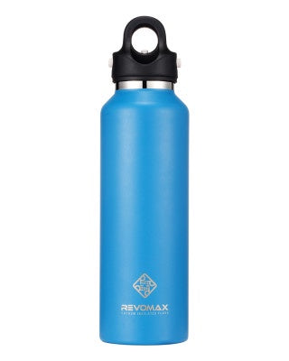 REVOMAX 592ML 200Z INSULATED FLASK - JEWELRY BLUE