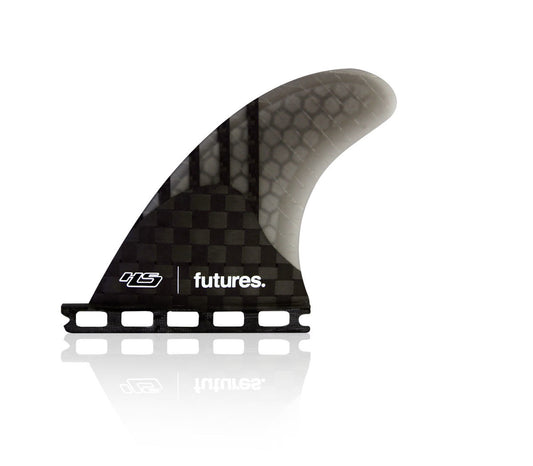 FUTURES HS 4.2" SPLAYED 80/20 QUAD REAR FIN SET - SPEED GENERATING