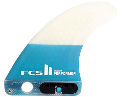 FCS II PERFORMER PC - GLASS LARGE FIN - FIT LONGBOARD BOX