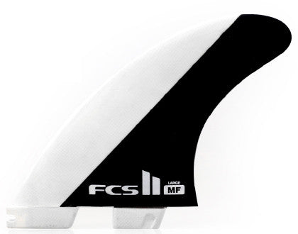 FCS II MF - MICK FANNING PC GLASS FIN SET - THRUSTER