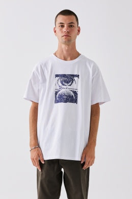 FORMER CRUX EYE MENS TEE- WHITE