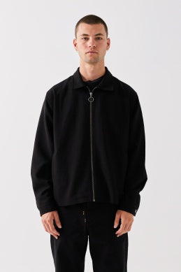 FORMER DELICATE CAGE JACKET - BLACK