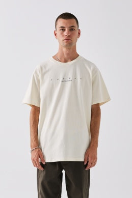 FORMER EQUASION MENS TEE - CREME