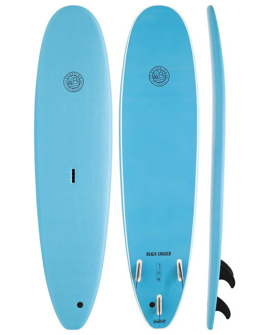 GNARLOO BEACH CRUISER 7'6 SOFTBOARD