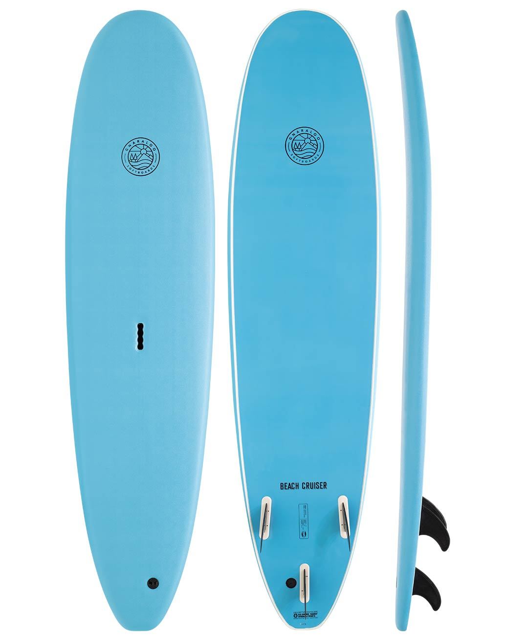 GNARLOO BEACH CRUISER 7'0 SOFTBOARD 7FT