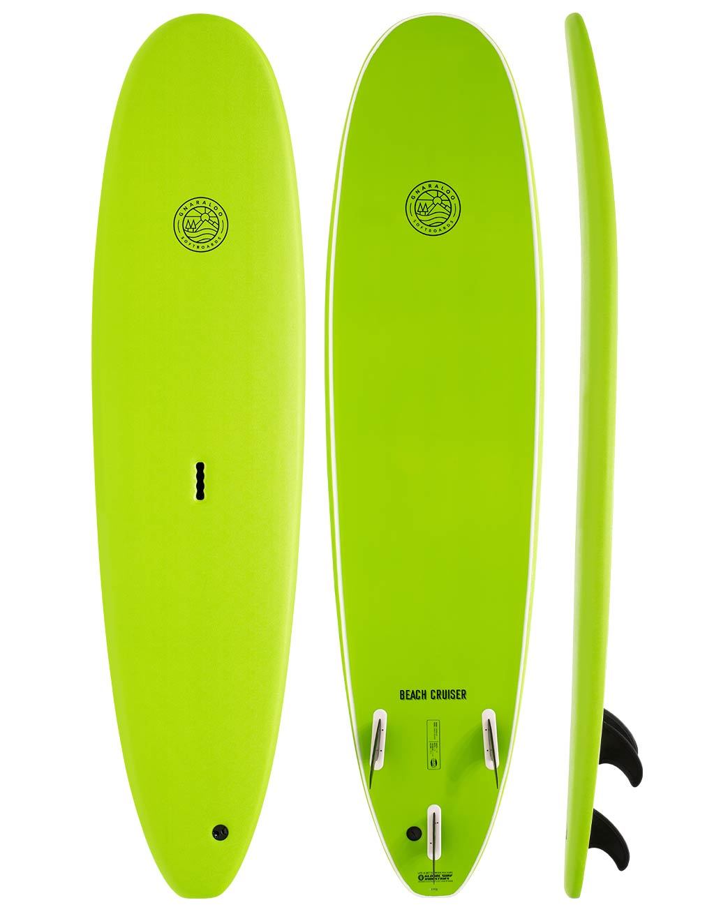 GNARLOO BEACH CRUISER 7'0 SOFTBOARD 7FT