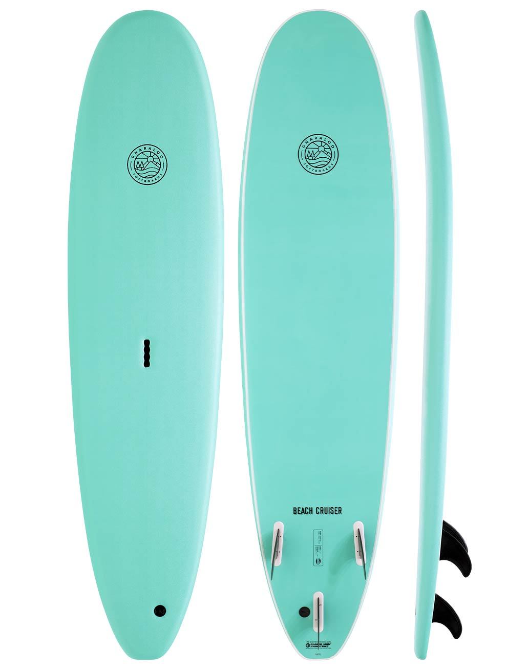 GNARLOO BEACH CRUISER 7'0 SOFTBOARD 7FT