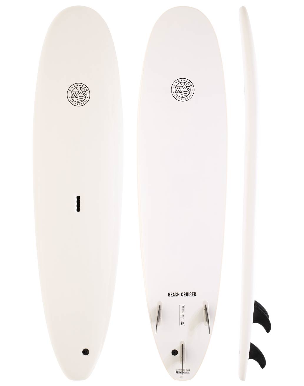 GNARLOO BEACH CRUISER 7'6 SOFTBOARD