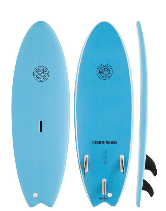 GNARLOO FLOUNDER POUNDER SOFTBOARDS - ALL SIZES