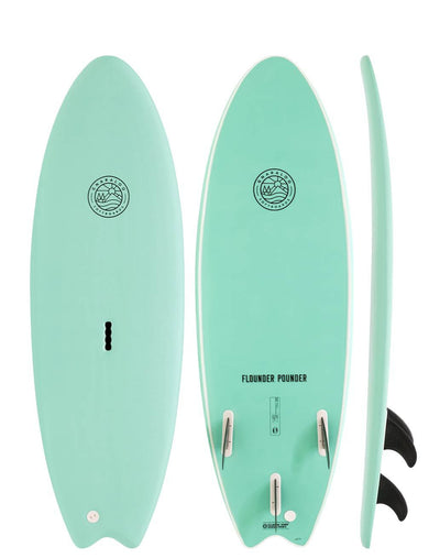 GNARLOO FLOUNDER POUNDER SOFTBOARDS - ALL SIZES