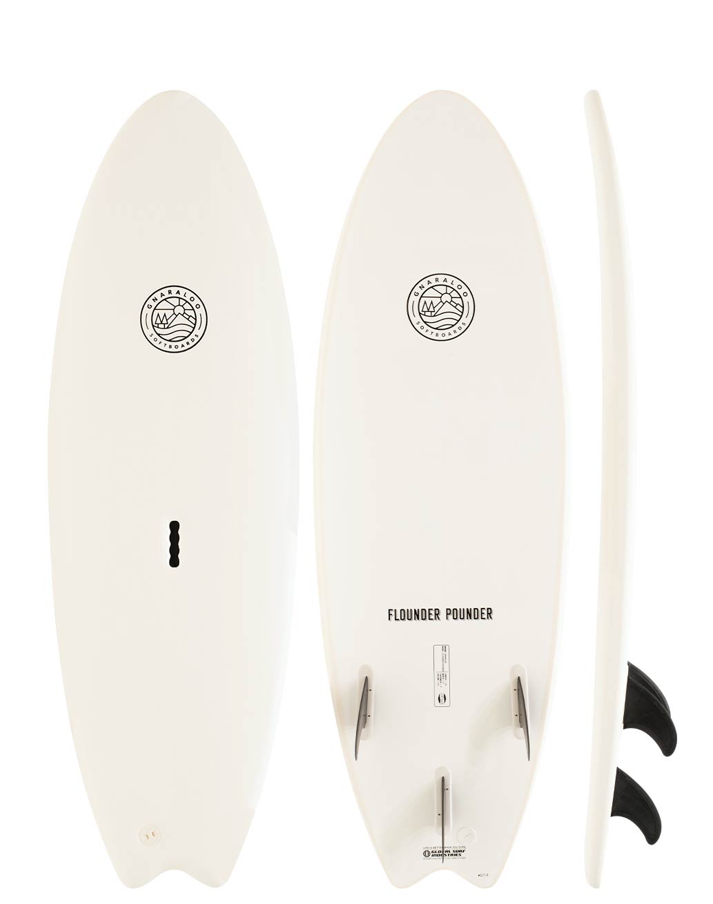 GNARLOO FLOUNDER POUNDER SOFTBOARDS - ALL SIZES