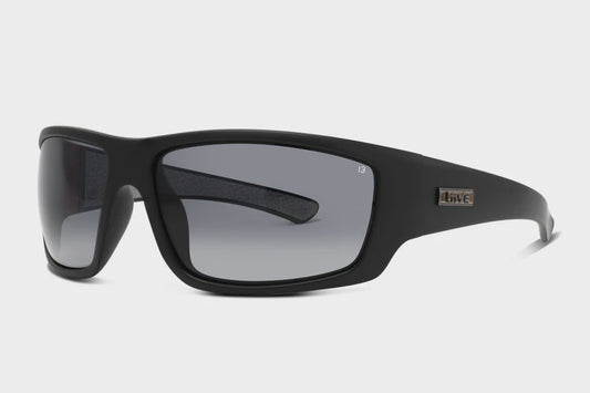 LIIVE HAMMER SAFETY SUNGLASSES - MATT BLACK