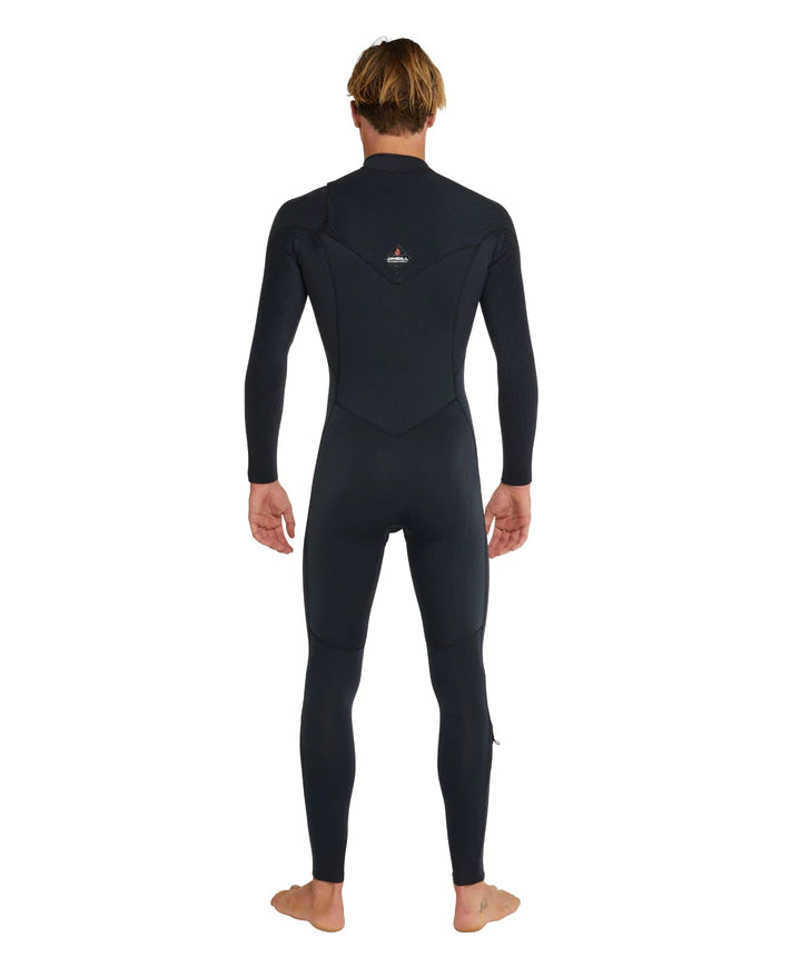 ONEILL HYPERFREAK FIRE 4/3MM C/Z FULL STEAMER - BLACK