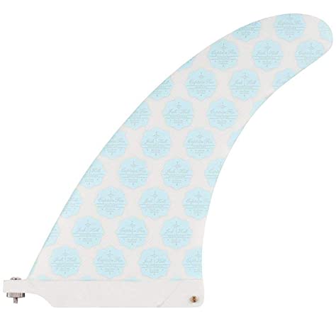 CAPTAIN FIN JOSH HALL X T. MOESKI 8.5 - SINGLE FIN - WHITE