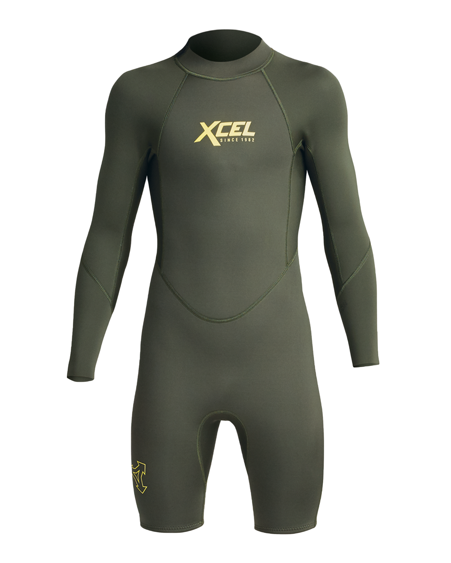 AXIS BOYS 2MM LONG SLEEVE SPRINGSUIT - DARK FOREST - On Sale $80