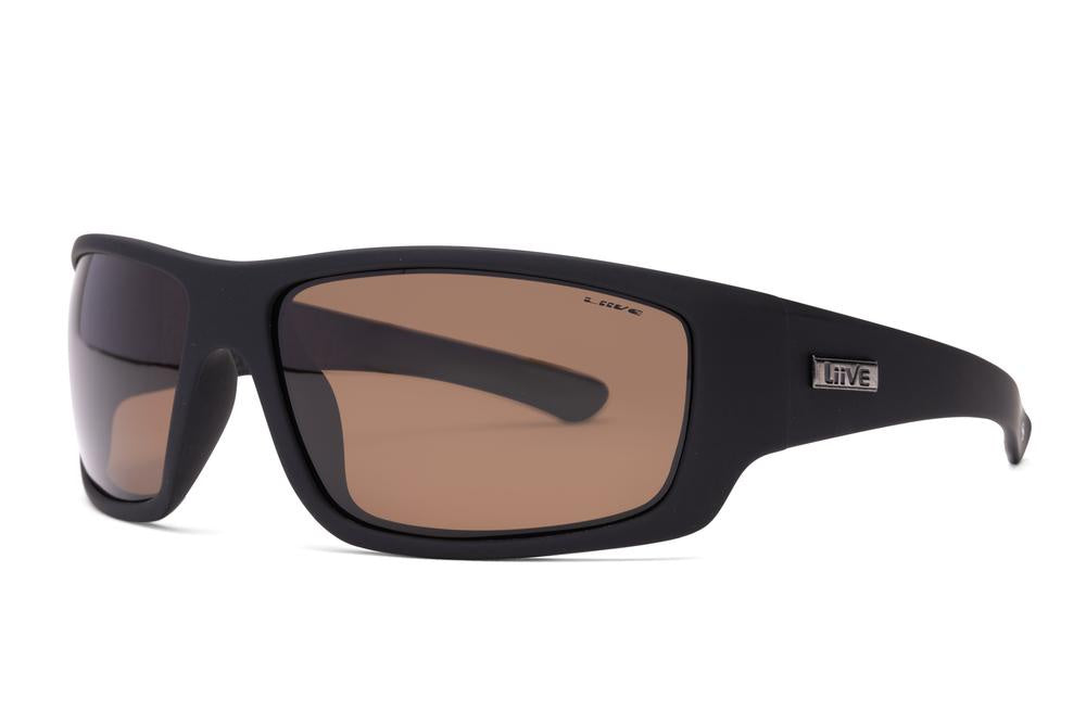 LIIVE KUTA MATT TIMBER POLAR SUNGLASSES