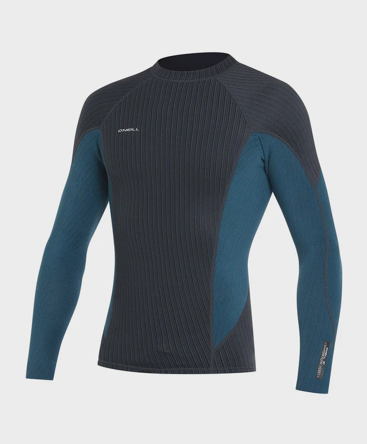 ONEILL HYPERFREAK TB3X L/S CREW 1.5MM - GUNMETAL / CADET