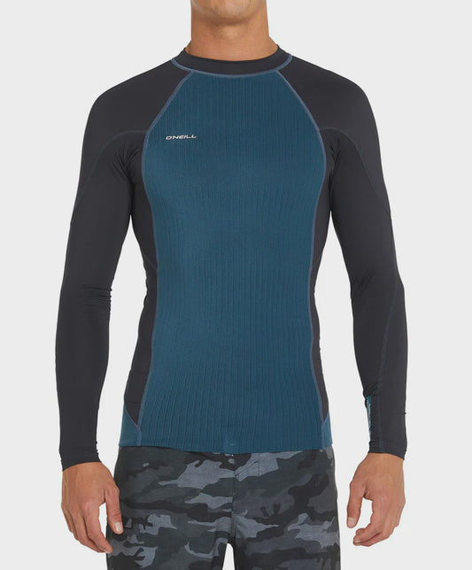 ONEILL HYPERFREAK TB3X NEO/LYCRA LS CREW - CADET / BLACK