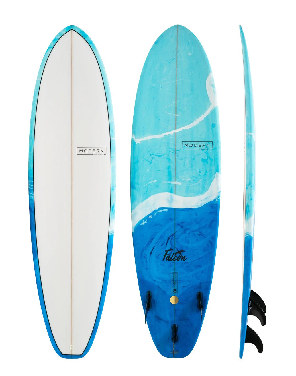 MODERN FALCON MINI MAL - SURFBOARD (REPLACED BLACK BIRD)