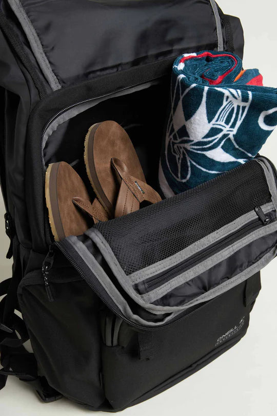 ONEILL ODYSSEY TRVLR BACK PACK - 37LTR - BLACK
