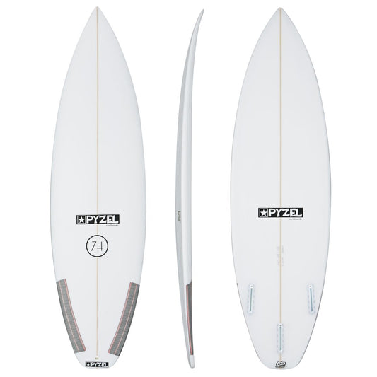 PYZEL ASTRO POP SURFBOARD - SWALLOW TAIL