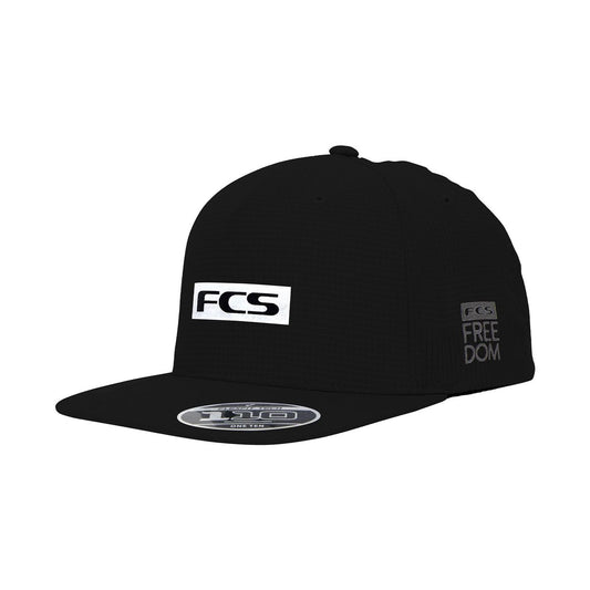 FCS REPEL SNAPBACK CAP BLACK - ARSC-01-BLK-00