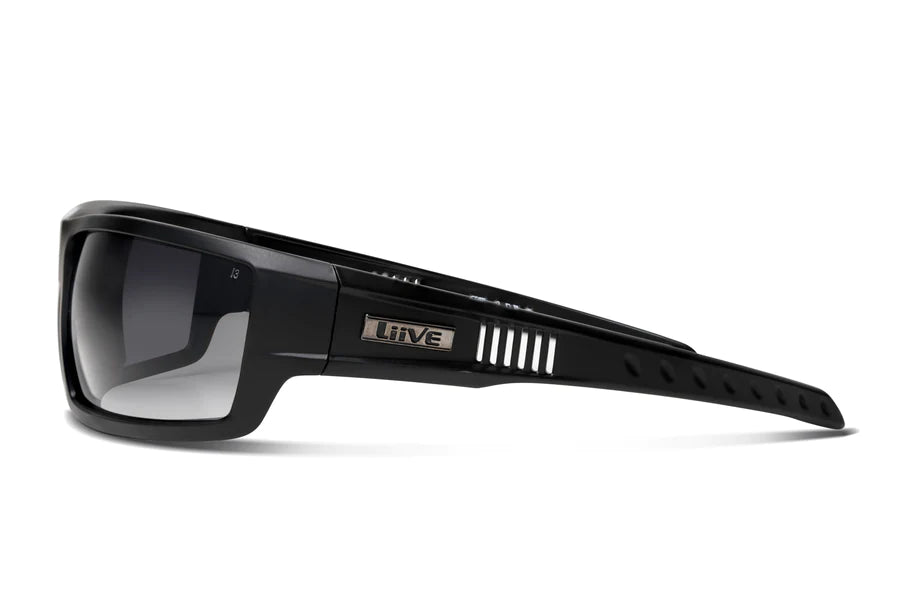 LIIVE SAW SAFETY SUNGLASSES - MATT BLACK