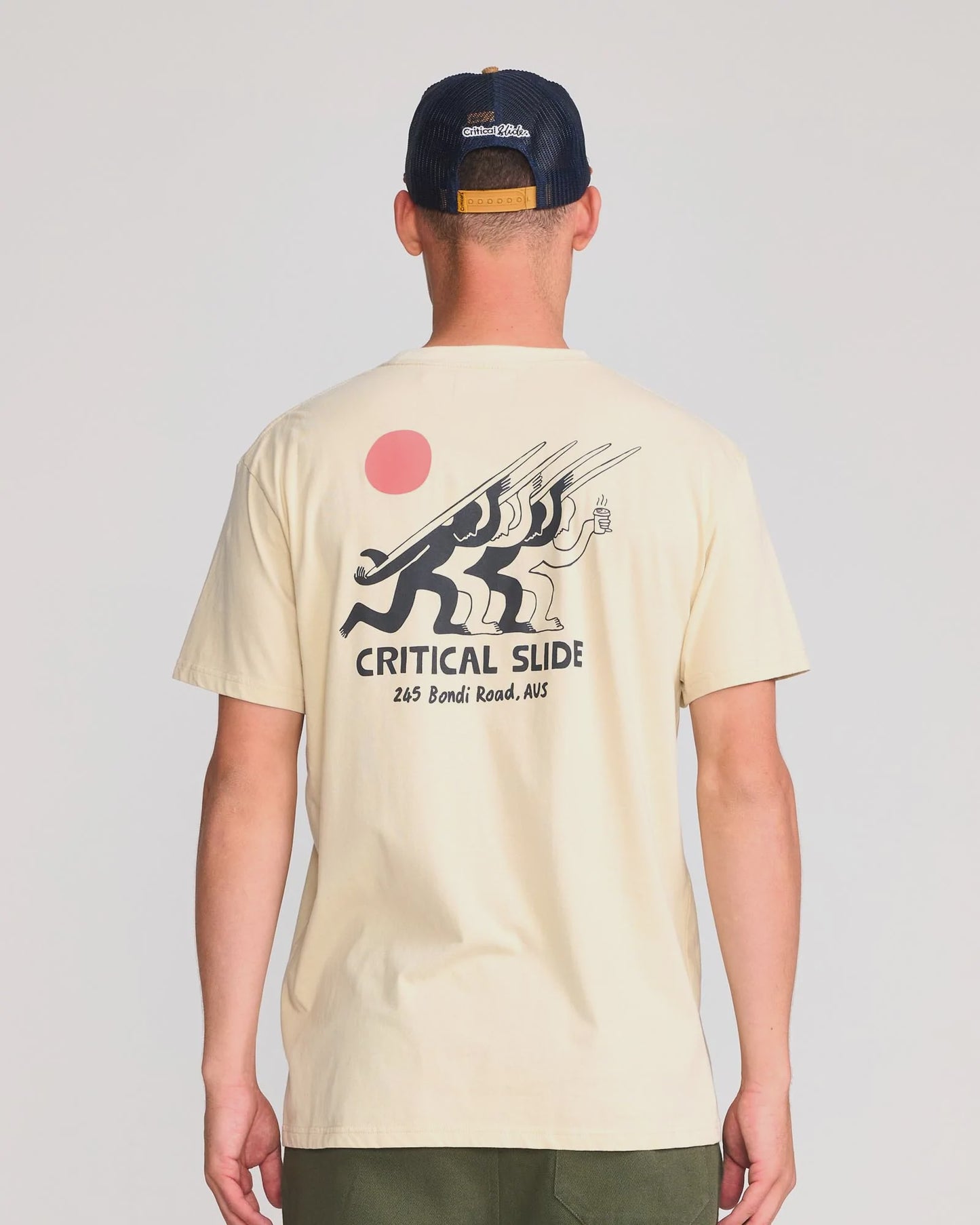 TCSS SUN SALUTE TEE - SAND