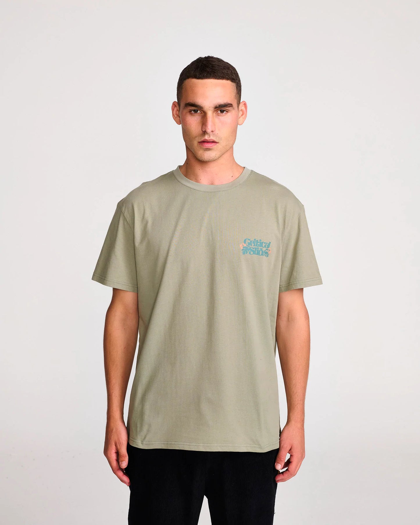 TCSS ISLAND TIME TEE - FATIGUE