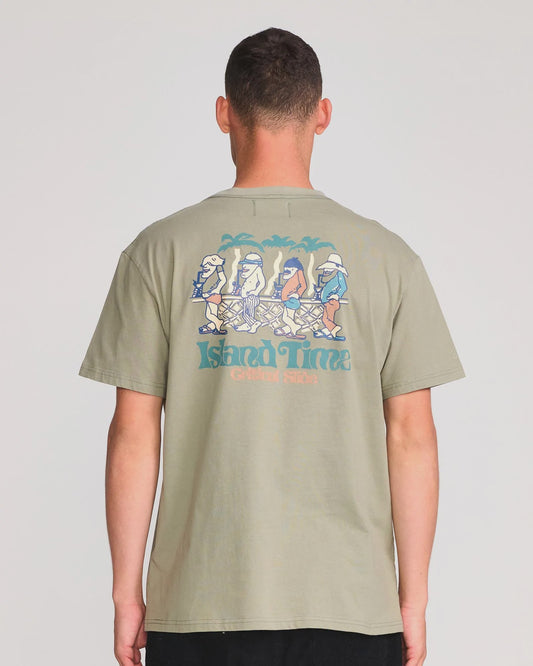 TCSS ISLAND TIME TEE - FATIGUE