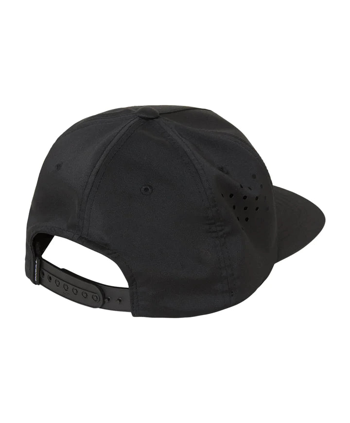 ONEILL TRAVERSE HYBRID SNAP BACK CAP - BLACK