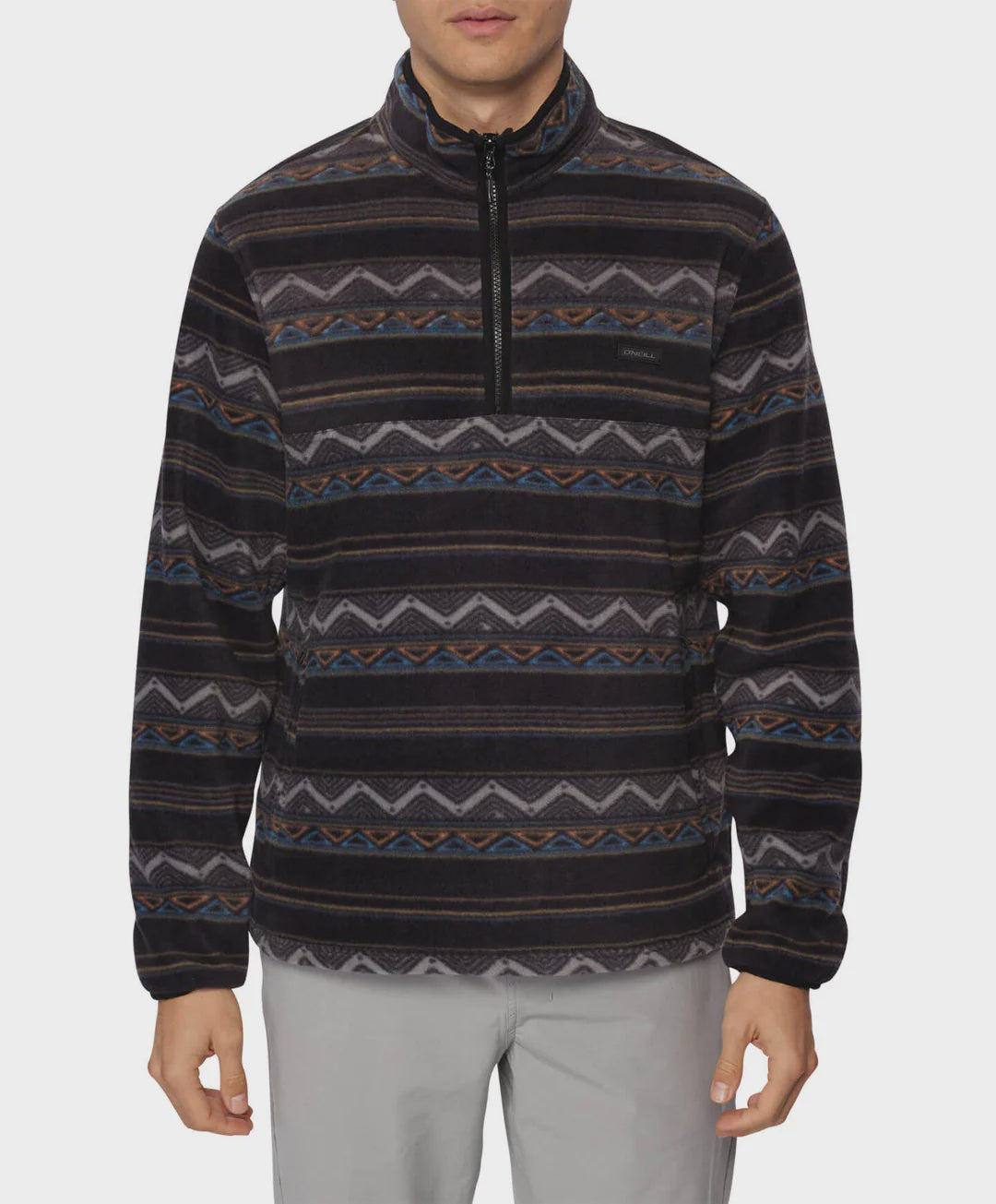 ONEILL TRVLR CONWAY SUPER FLEECE  MENS JACKET - BLACK