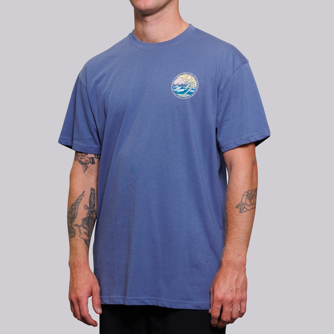 CARVE GOOD TIMES MENS SHORT SLEEVE TEE - INDIGO