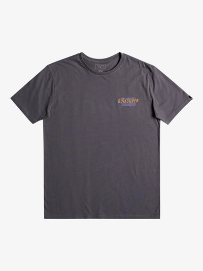 QUIKSILVER BEYOND THE PALMS MENS SS TEE - IRON GATE