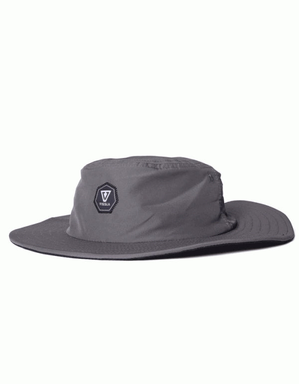 VISSLA STOKE'M ECO BUCKET HAT - STEEL