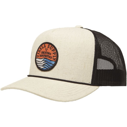VISSLA SIDEWINDER ECO HEMP TRUCKER HAT