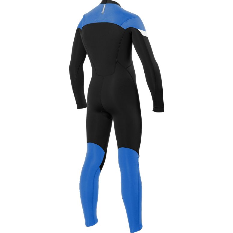 VISSLA BOYS 7 SEAS RADITUDE 3-2 CHEST ZIP STEAMER - SUPER BLUE
