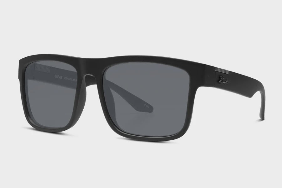 LIIVE VUDU SUNGLASSES - MATT BLACK POLAR