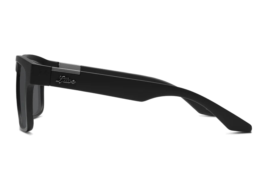 LIIVE VUDU SUNGLASSES - MATT BLACK POLAR