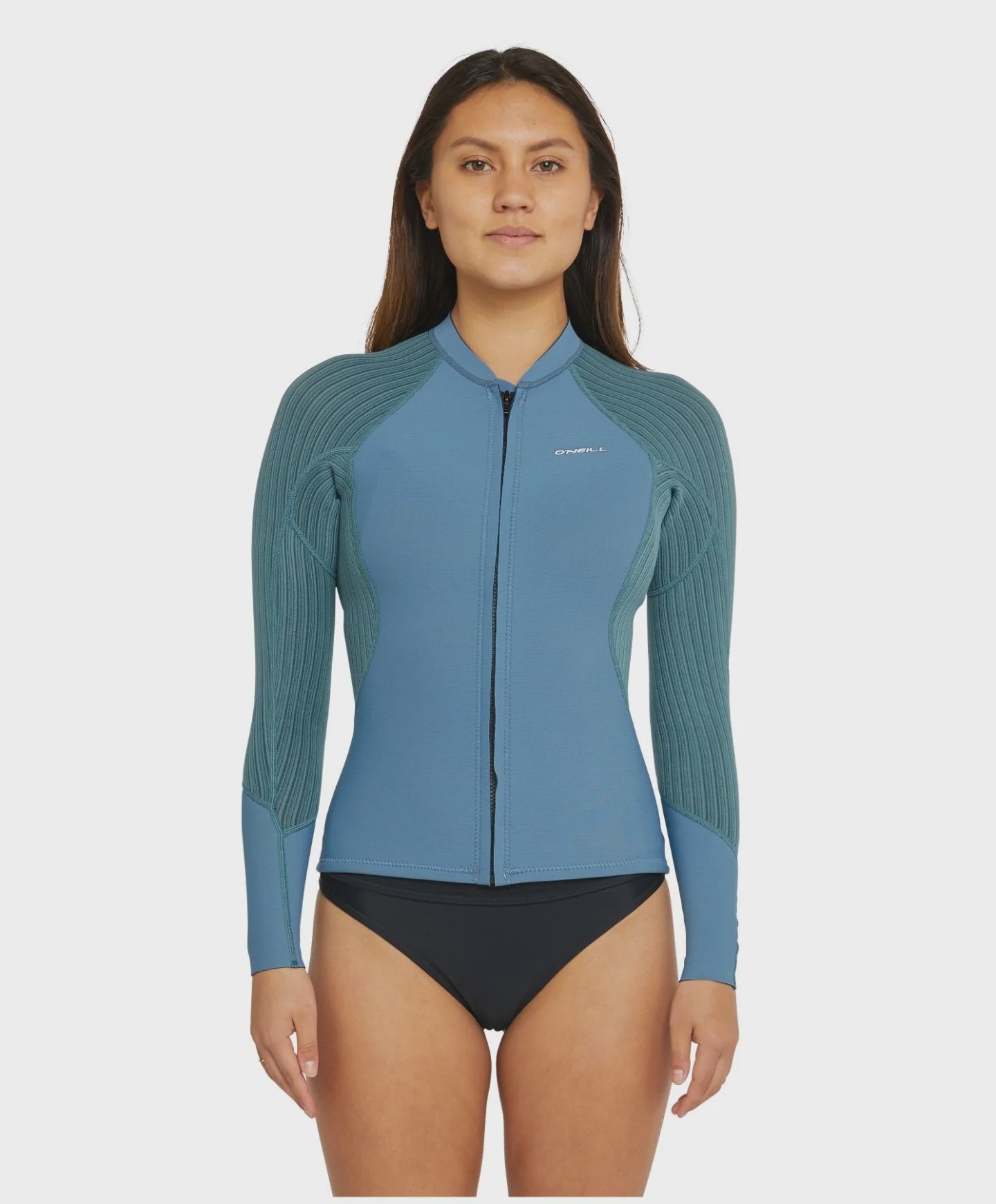 HYPERFREAK WOMENS F/Z LS CREW 2MM/1.5MM  - Dusty Blue