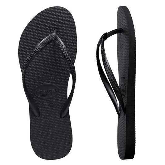 HAVAIANAS SLIM BASIC BLACK WOMENS - HSBS0090