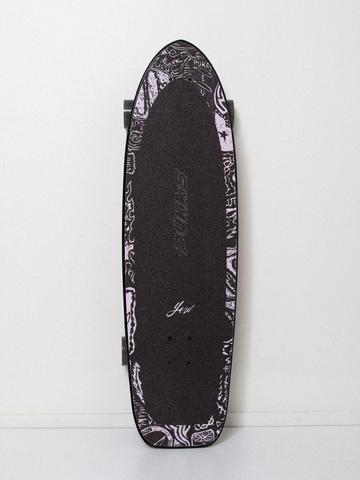 YOW X SURF SKATES - PUKAS THE DARK 2 - 34.5L  - BLACK