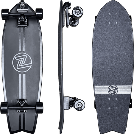 Z-FLEX SURFSKATE - SHADOW LURKER FISH 31"